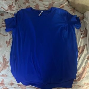Blue shirt lululemon